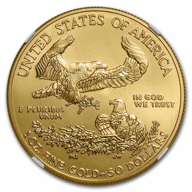���������� 1���� 50�ɥ� ����ꥫ�󥤡����� 2016ǯ�� ����ꥫ¤ʾ��ȯ�� MS-69 NGC