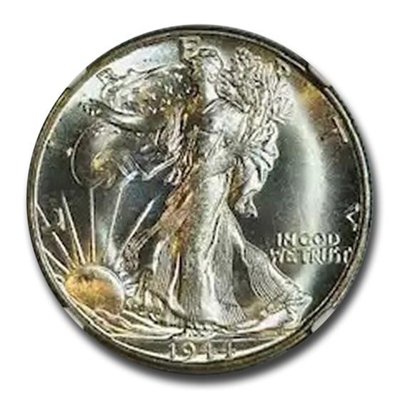 1944年 ウォーキングリバティ ハーフダラー 銀貨 50セント