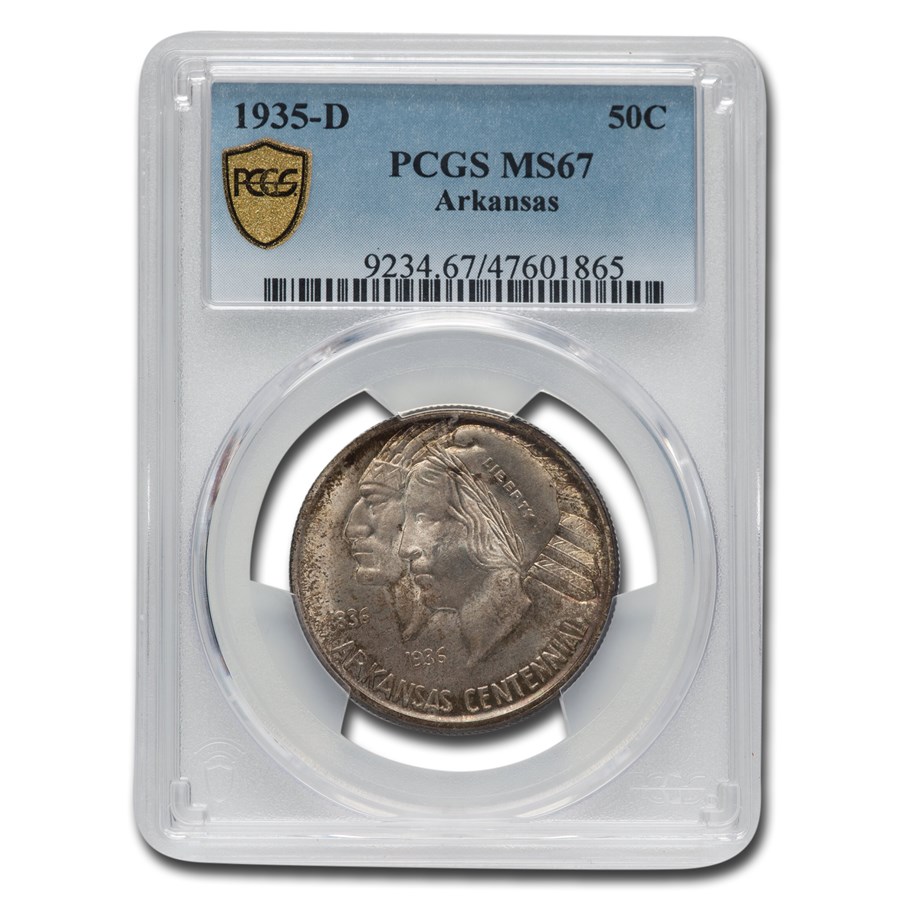 1935ǯ ꥫ 󥽡 100ǯ ǰ ϡ 顼  50 С  ǥ  ꥫ罰¤ʾ ǥС MS-67 PCGS ơ