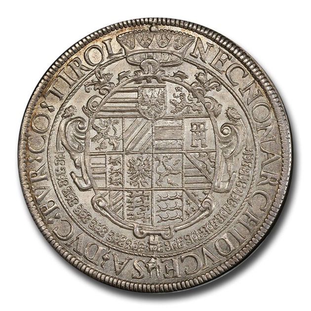 1604ǯ ��ɥ��2�� ���������޹��� 2�����顼��� �������ȥꥢ AU-58 PCGS ����ƥ�����������