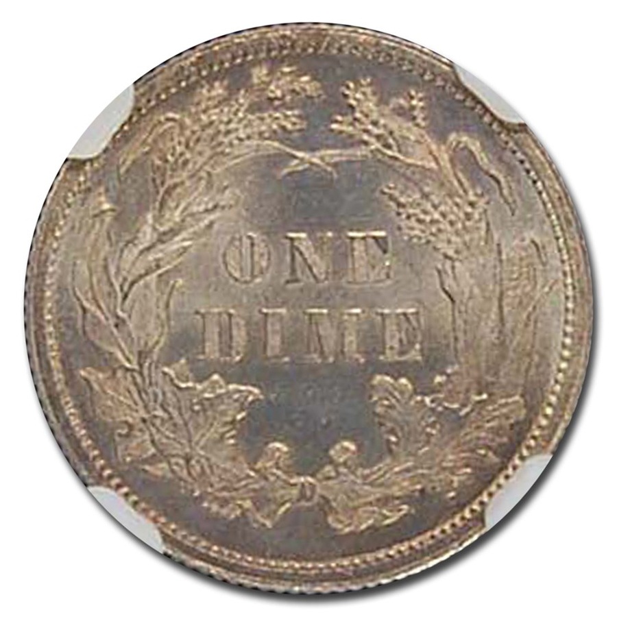 1880ǯ �����ƥå� ��Хƥ� ������ ��� 10����� ����С� ������ ��ͳ�ν��� �������� ����ꥫ�罰��¤ʾ�� �ե���ǥ�ե��� MS-66+ NGC ����ƥ�����������