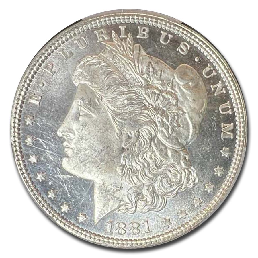 1881ǯ ��륬�� ���顼 ��� 1�ɥ� ����С� ������ ��륬��إå� ��Хƥ� �������� ����ꥫ�罰��¤ʾ�� �ե���ǥ�ե��� MS-64 PCGS (DMPL) ����ƥ�����������