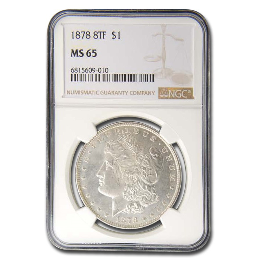 1878ǯ ��륬����顼 ��� 1�ɥ� ����С� ������ ��륬�� �إå� ��Хƥ� �������� ����ꥫ�罰��¤ʾ�� �ե���ǥ�ե��� 8 TF MS-65 NGC ����ƥ�����������