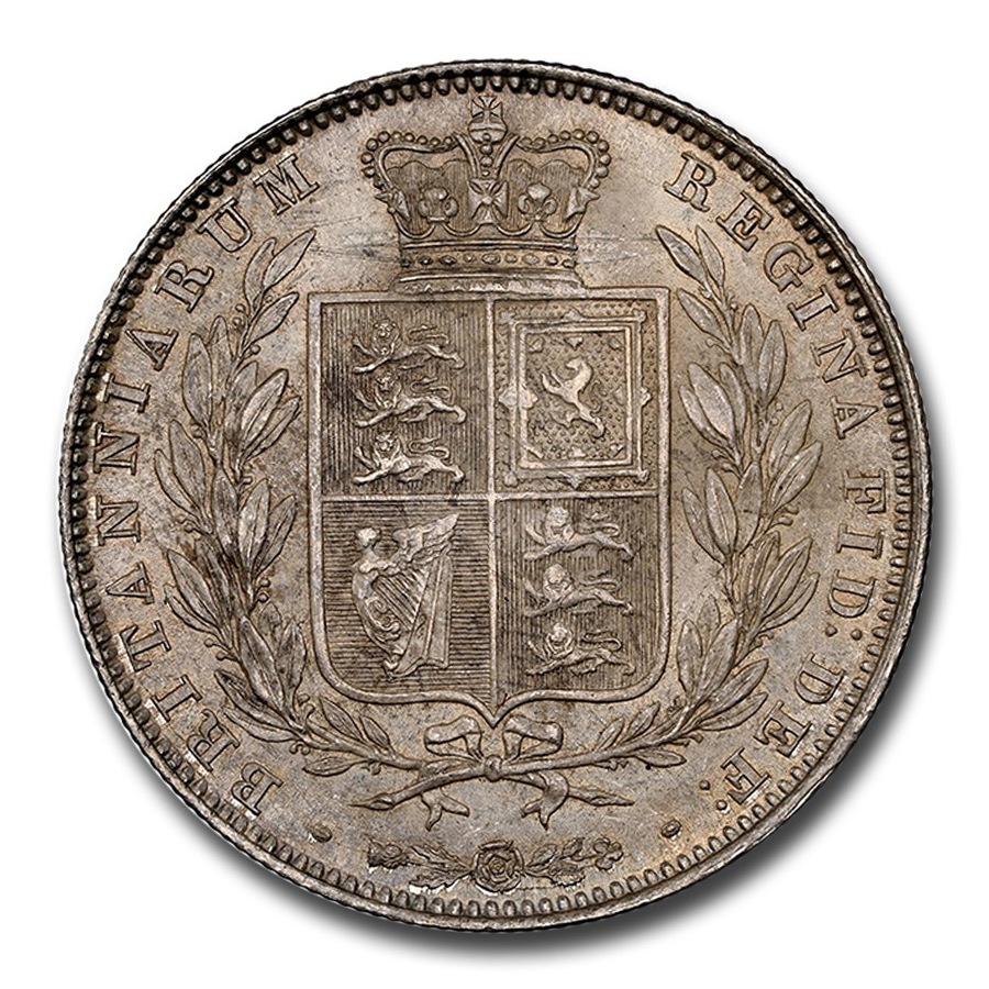 1845ǯ �������ȥꥢ���� ���󥰥��� �����åȥ��� ��������� �� �ϡ��� ���饦�� ��� ����С� ������ 1/2���饦�� ��󥰥إå� ��� �ӥ��ȥꥢ ���� �꡼�� ��� �ϥΡ�������ī ���졼�� �֥�ƥ� �����ꥹ MS-64 NGC ����ƥ�����������