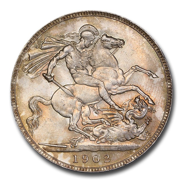 1902ǯ ���ɥ��7�� �����ꥹ�� ���饦�� ��� �����ꥹ MS-64 PCGS ����ƥ�����������