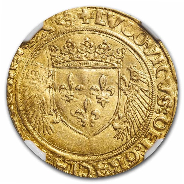 �륤12�� �ե�󥹲� ������ɡ����� �ե�� 1498-1515ǯ AU-58 NGC (Fr-325) ����ƥ�����������