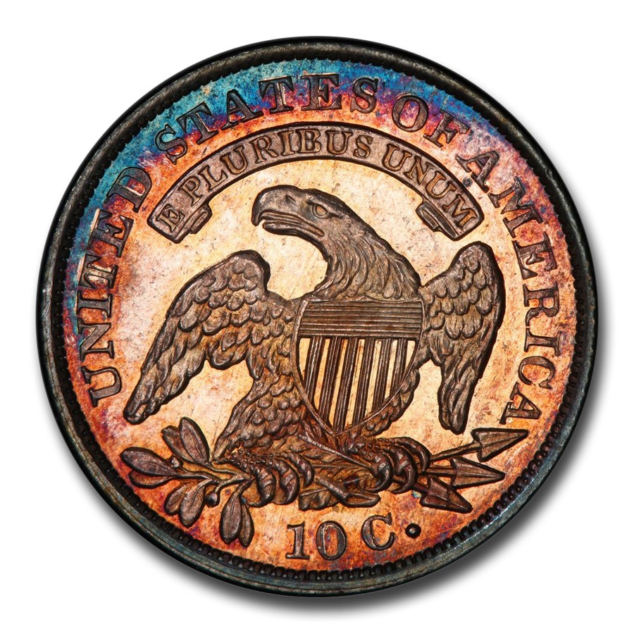 1831ǯ ����åץɥХ��� ������ ��� 10����� ����С� ������ �������� ����ꥫ�罰��¤ʾ�� �ե���ǥ�ե��� PR-66 PCGS ����ƥ�����������