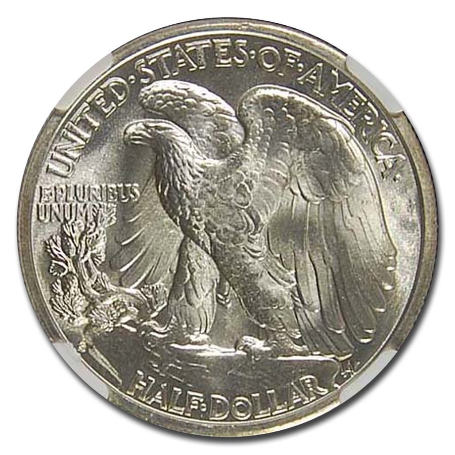 1939ǯ ���������󥰥�Хƥ� �ϡ��ե��顼 ��� 50����� ����С� ������ �������� ����ꥫ�罰��¤ʾ�� ����ե�󥷥��� MS-67 NGC ������ơ���������