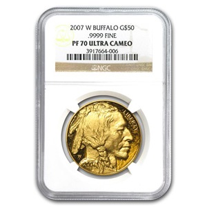 ����ꥫ �Хåե����� ����ǥ������� 1���� 50�ɥ� 2007ǯ�� ����ꥫ¤ʾ��ȯ�� �ץ롼�� PF-70 NGC