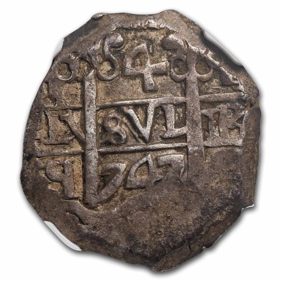 1747ǯ �ե����5�� ���ڥ���� 4�쥢�� ��� �ܥ�ӥ� �ݥȥ�¤ʾ�� AU-53 NGC ����ƥ�����������