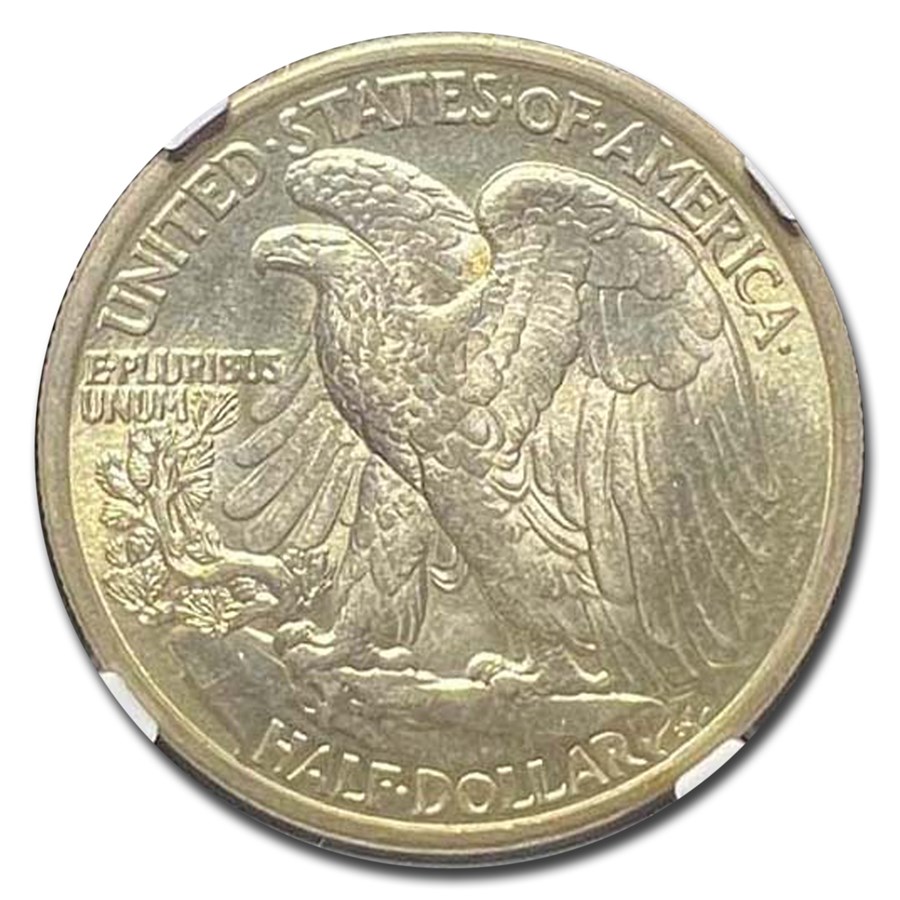 1916ǯ  Хƥ ϡ 顼  50 С  ꥫ罰¤ʾ ե󥷥 MS-65+ NGC ƥ