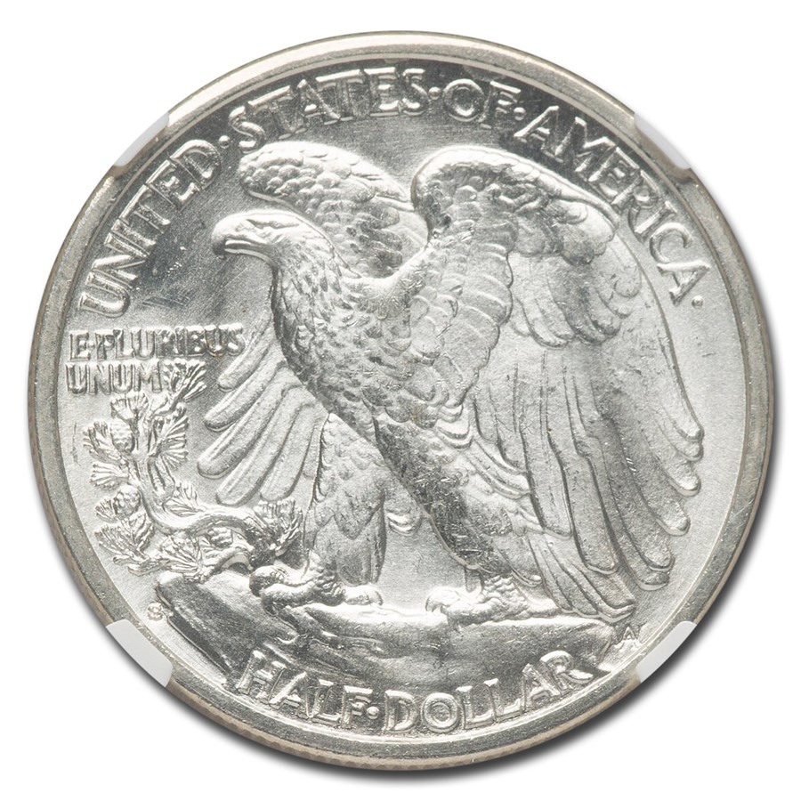 1936ǯ 󥰥Хƥ ϡե顼  50 С   ꥫ罰¤ʾ ե󥷥 MS-66 NGC ơ