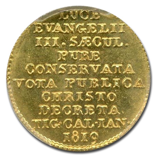 �ե�ɥ�åҡ��ĥ����󥰥� �����åȶ�� ������ ���塼��å� 1819ǯ�� MS-65 PCGS ����ƥ�����������