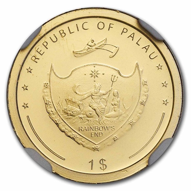 �ѥ饪 �����Υ���ܥ� �ͤ��դΥ������С���� 1g 1�ɥ� 2022ǯ�� �ѥ饪����ȯ�� PF-70 ����ȥ� ���ᥪ NGC