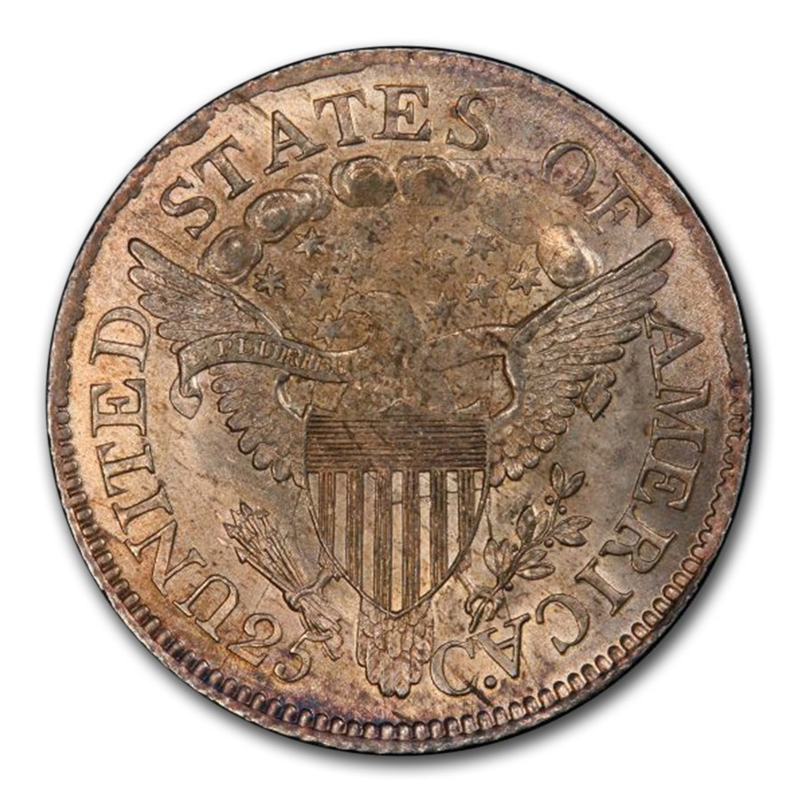 1806ǯ �ɥ쥤�ץ� �Х��� ���������� ���顼 ��� 25����� ����С� ������ �������� �ɥ졼�� ����ꥫ�罰��¤ʾ�� �ե���ǥ�ե��� MS-65 PCGS ����ƥ�����������