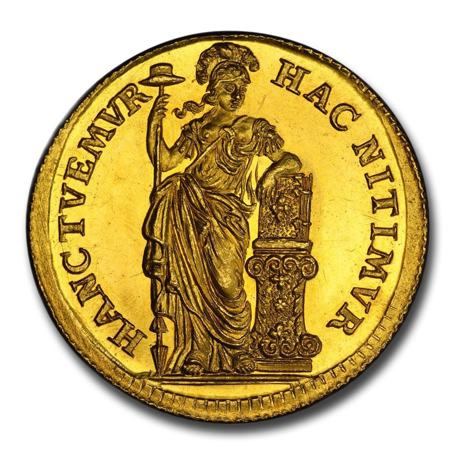 1753ǯ  ߥͥ 10С    ߥͥ륦   ¹ ͡ǥϢˮ¹  衼å MS-64 PCGS ƥ