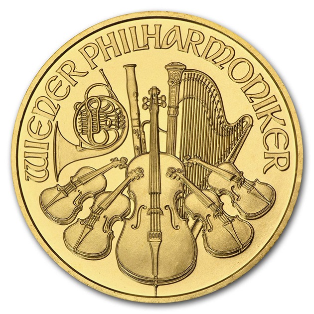 ウィーン金貨 1オンス 100ユーロ 2008年製 オーストリア造幣局