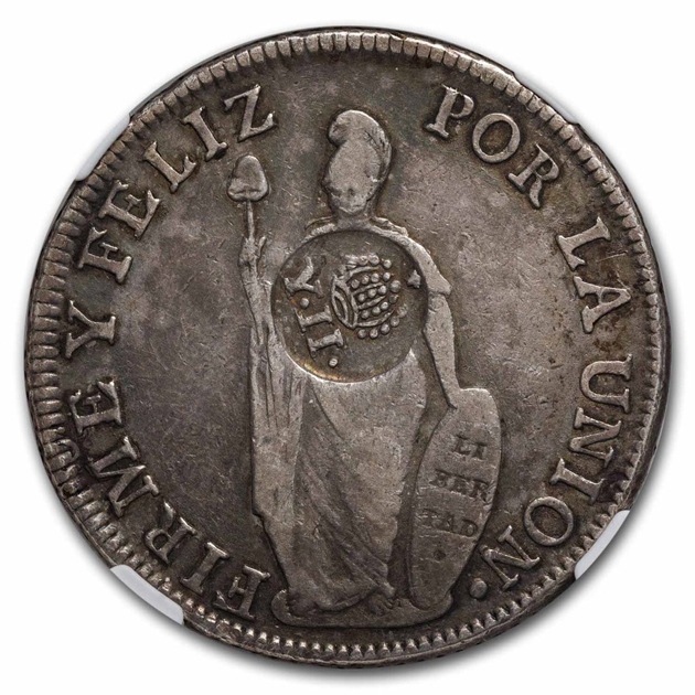 1834-1837ǯ �ե���ԥ� (���ڥ���̱��) 8�쥢�� ��� C/S �ڥ롼 ���  VF-30 NGC ����ƥ�����������