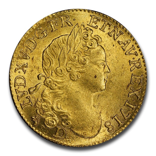 �륤15�� �륤�ɡ����� �ե�� ���� 1718ǯ�� MS-64 PCGS ����ƥ�����������