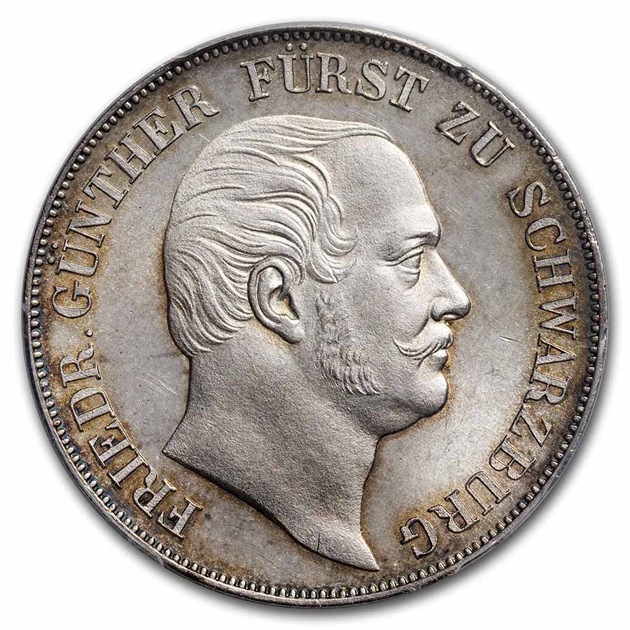 1864ǯ �ե꡼�ɥ�ҡ�����󥿡� ���������ĥ֥륯��롼�ɥ륷�奿�åȸ� ����50��ǯ��ǰ 1�����顼 ��� �ɥ��� MS-65+ PCGS ����ƥ�����������