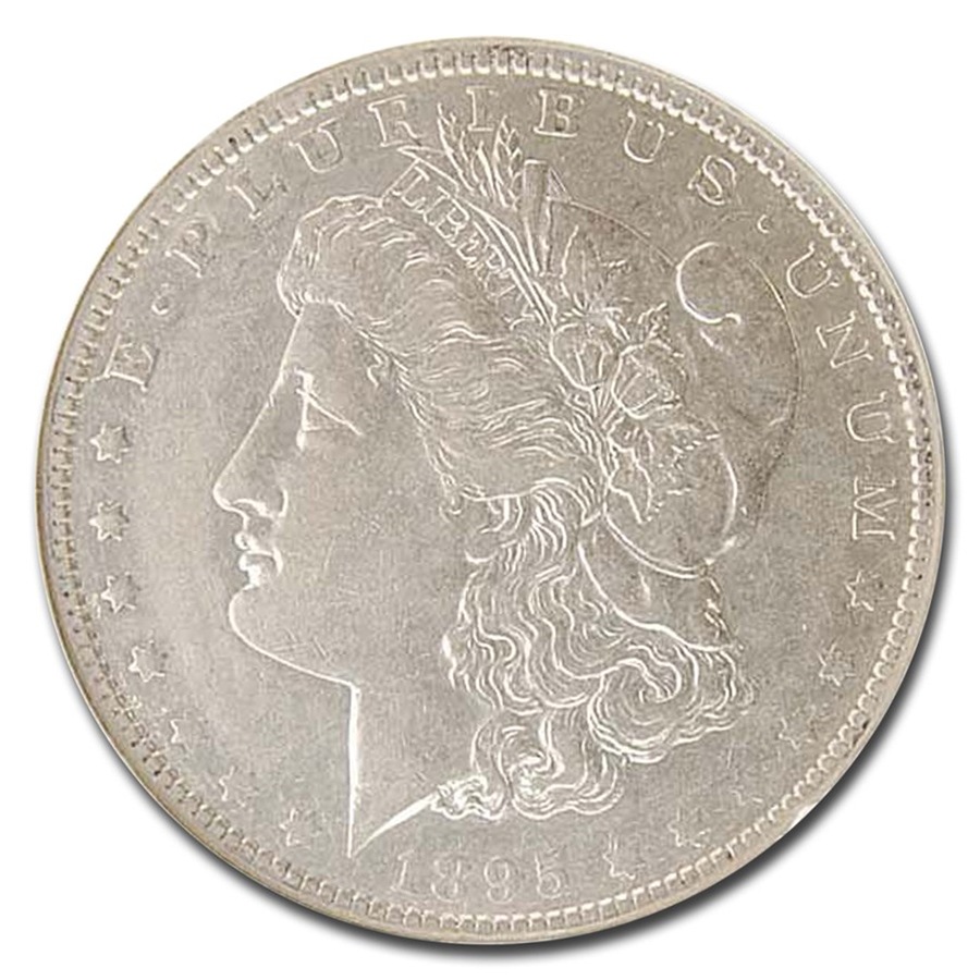1895年 モルガンダラー 銀貨 1ドル シルバー コイン モルガン ヘッド 