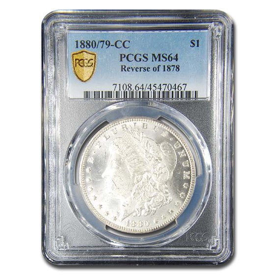 1880/79ǯ 륬顼  1ɥ С  륬 إå Хƥ  ꥫ罰¤ʾ 󥷥ƥ Rev of 78 MS-64 PCGS ƥ