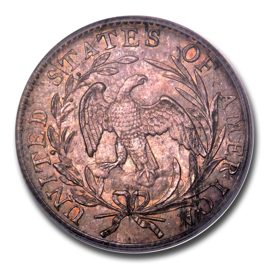 1796ǯ �ɥ쥤�ץ� �Х��� ������ ��� 10����� ����С� ������ �������� �ɥ졼�� �ɥ쥤�ץ� ����ꥫ�罰��¤ʾ�� �ե���ǥ�ե��� MS-64 PCGS (JR-6) ����ƥ�����������