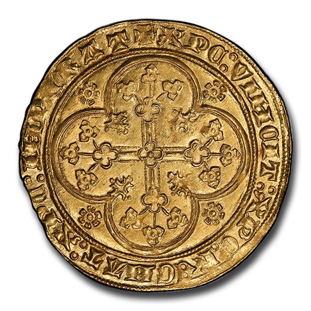 �륤2�� ���������ɡ����� �٥륮�� 1346-1384ǯ MS-64 PCGS (Fr-163) ����ƥ�����������