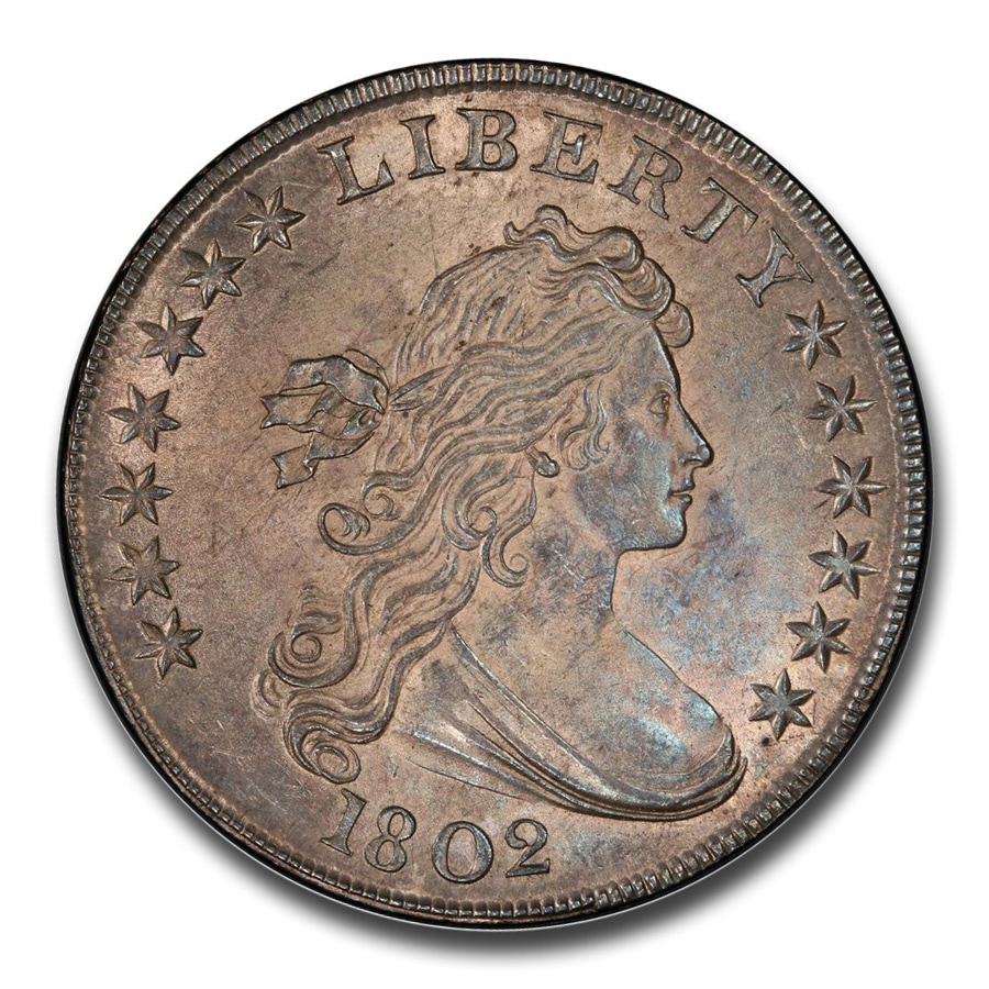 1802年 ドレイプド バスト ダラー 銀貨 1ドル シルバー コイン