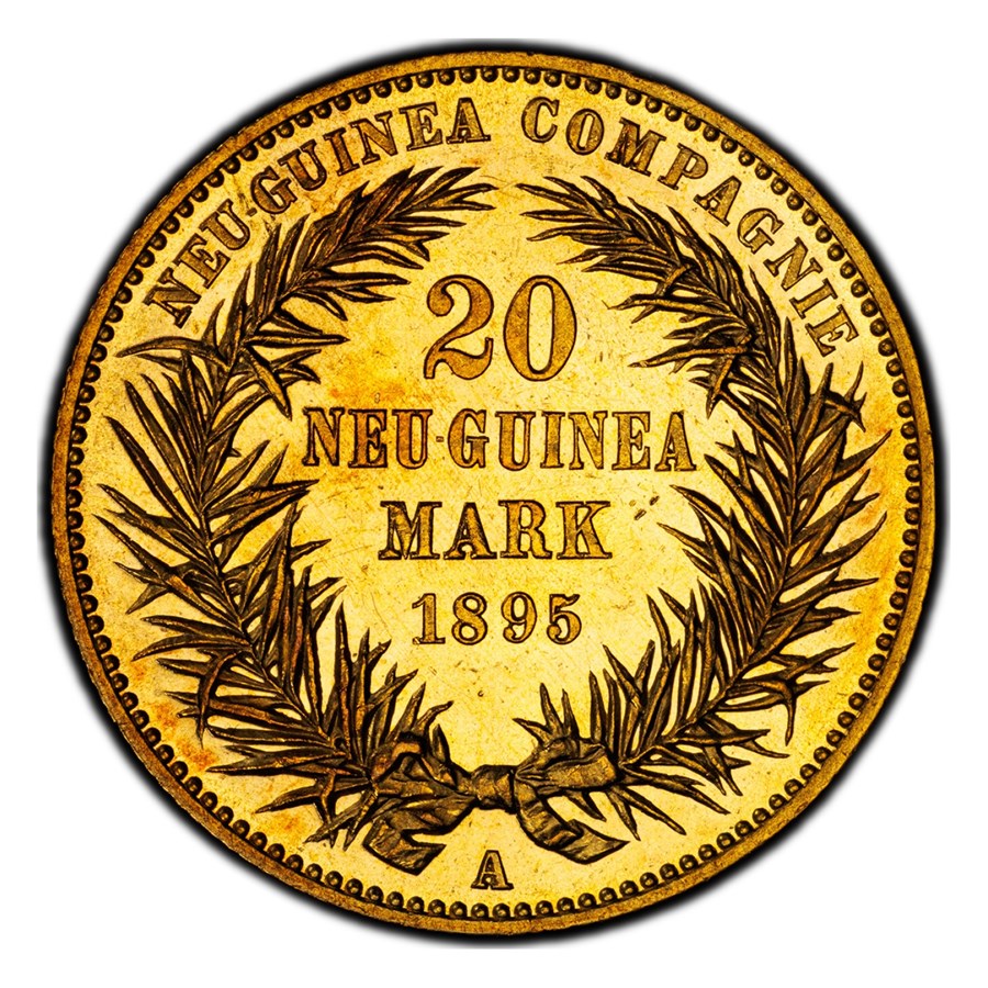 1895ǯ ɥ ˥塼˥ ˳Ļ 20ޥ륯 Сɡ֡ѥ ե祦 ٥¤ʾ ưʪ Ļ  MS-64 PCGS ƥ