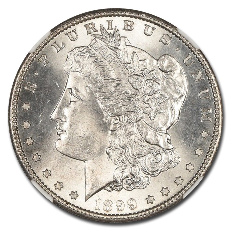 1899ǯ ��륬�� ���顼 ��� 1�ɥ� ����С� ��륬�� �إå� ��Хƥ� �������� ����ꥫ�罰��¤ʾ�� �ե���ǥ�ե��� MS-66 NGC ����ƥ�����������