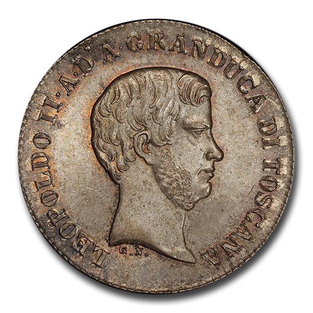 1858ǯ �쥪�ݥ��2�� �ȥ���������� �ե������ ��� �����ꥢ �ȥ������� �ե����꡼�� ����С� MS-66 PCGS ����ƥ�����������