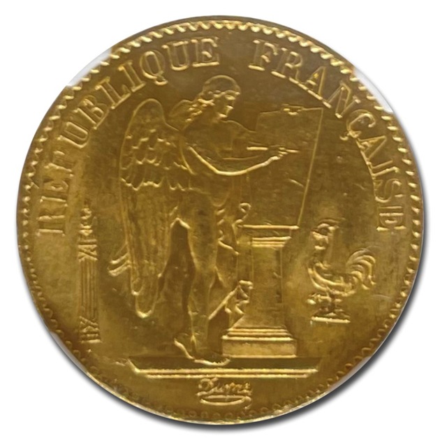 �ե�� ��å������󥸥����� 20�ե�� �ե�� �ѥ�¤ʾ�� 1879ǯ�� MS-65 NGC ����ƥ�����������