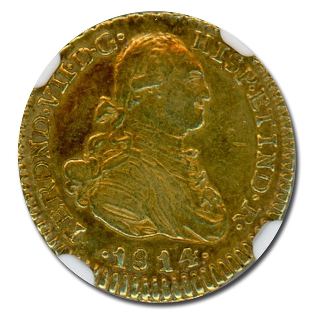 եʥ7 ڥ ɶ ӥ ̥ܡ쥤 1814ǯ AU-53 NGC ƥ