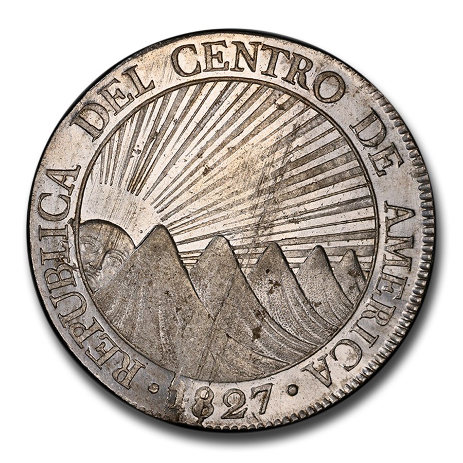 1827ǯ �������ꥫ ���ۤ�Ϣ�� 8�쥢�� ��� ����С� ������ �� ��  �������ꥫϢˮ���¹� �����ƥޥ�¤ʾ�� MS-62 PCGS ����ƥ�����������