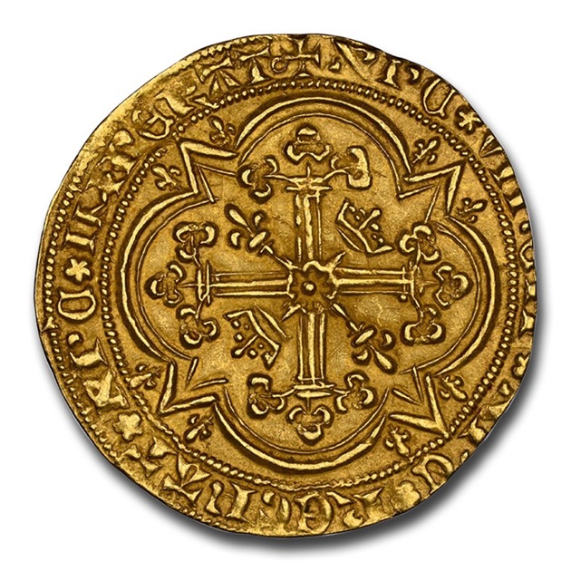 ������5�� �ե�󥫥ԥ���� �ե�� 1364-1380ǯ MS-64 NGC ����ƥ�����������