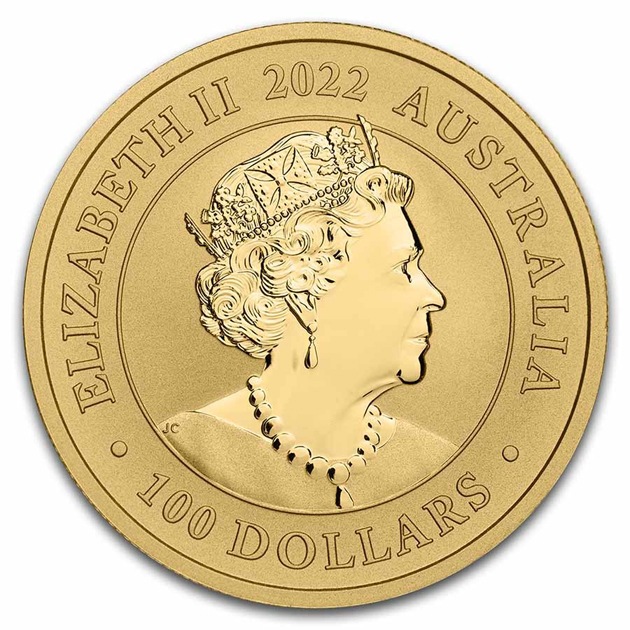 �������ȥ�ꥢ ����� ��Ļ��� 1���� 100�ɥ� 2022ǯ�� �ѡ���¤ʾ��ȯ�� MS-70 PCGS (FS, Swan Label)