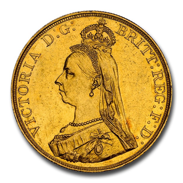 1887年 ヴィクトリア女王 金貨 Antique Coin ALE アンティークコイン エーエルイー / 1887年