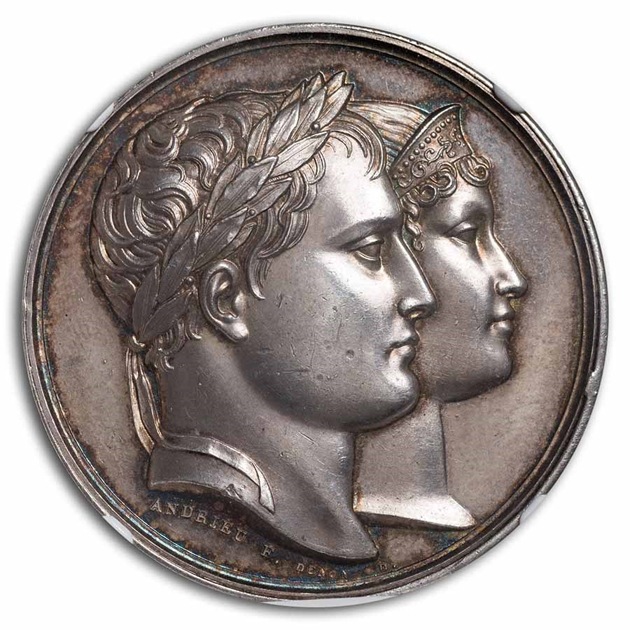 1811ǯ �ե�󥹹��� �ʥݥ쥪��1�� / �ޥ꡼ �륤���� �ʥݥ쥪��2�� ������ǰ �� ������ ������ �ե�� MS-62 NGC ����ƥ�����������