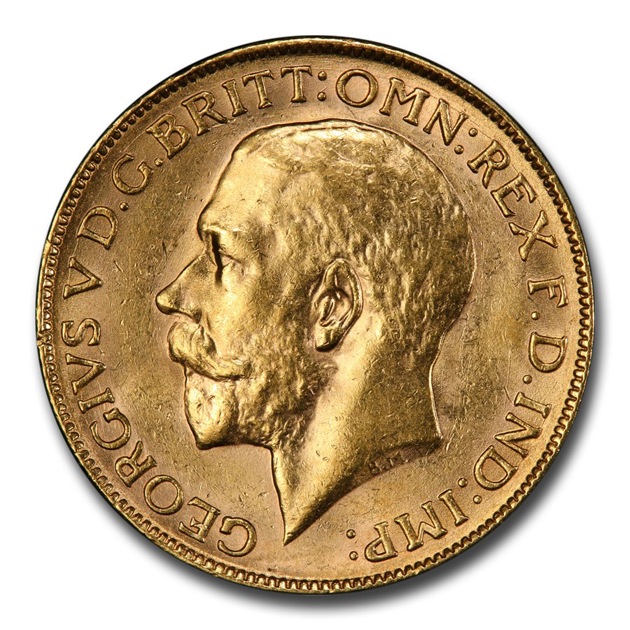 ジョージ5世 イギリス国王 ソブリン金貨 オーストラリア パース造幣局