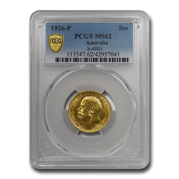 ���硼��5�� �����ꥹ�� ���֥���� �������ȥ�ꥢ �ѡ���¤ʾ�� 1926ǯ�� MS-62 PCGS ����ƥ�����������