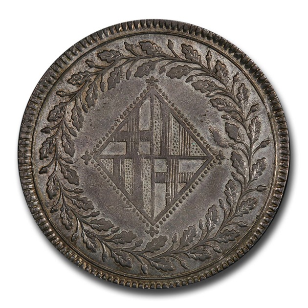 1809ǯ ���ڥ��� 5�ڥ��� ��� �ʥݥ쥪�󡦥ܥʥѥ�� AU-50 PCGS ����ƥ�����������