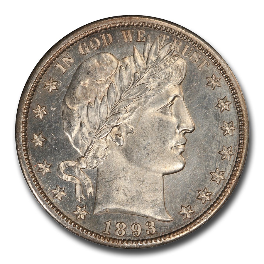 1898年製　 ハーフダラー バーバーハーフダラー　　50セント 1893年 バーバー ハーフ ダラー 銀貨 50セント 女神 イーグル