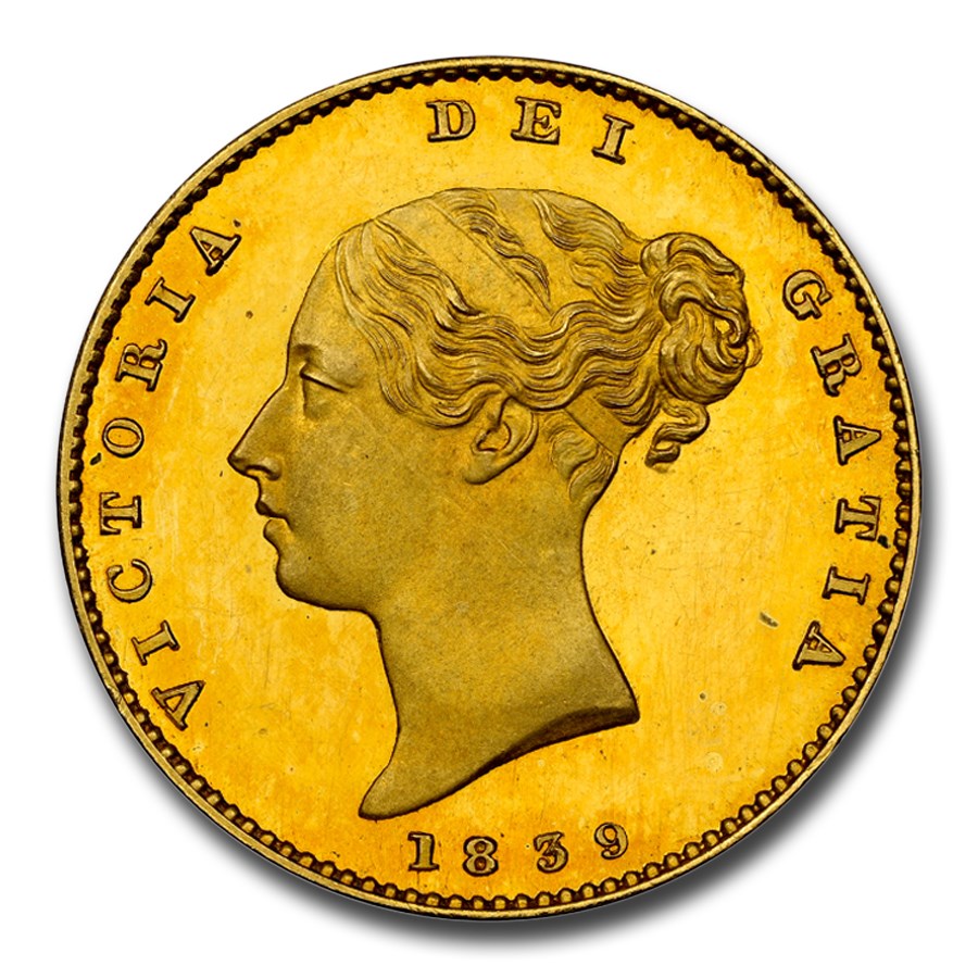1839ǯ ȥꥢ ϡ ֥    ꥹ 1/2֥ 󥰥إå  ӥȥꥢ   졼ȥ֥ƥ ꥹ PF-65 UCAM NGC ƥ
