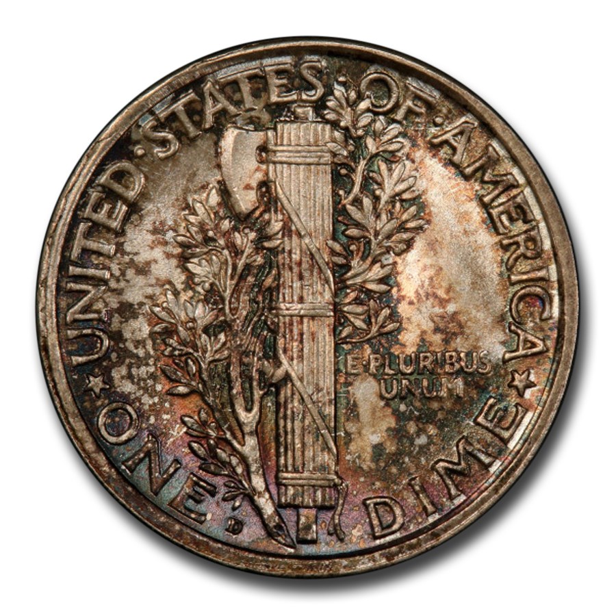 1918ǯ �ޡ�����꡼ ������ ��� 10����� ����С� ������ �����󥰥� ��Хƥ� �إå� ����ꥫ�罰��¤ʾ�� �ǥ�С� MS-66 PCGS (FB) ����ƥ�����������