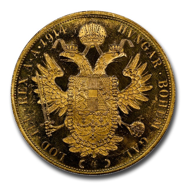 �ե��ġ��衼����1�� 4�����åȶ�� �������ȥꥢ 1914ǯ�� MS-62 NGC (PL) ����ƥ�����������