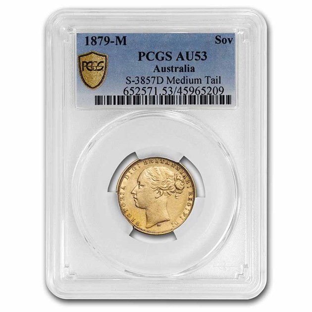 �������ȥꥢ���� ���֥���� ��󥰥إå� ��󥰥������ȥꥢ �������ȥ�ꥢ ���ܥ��¤ʾ�� 1879ǯ�� AU-53 PCGS ����ƥ�����������