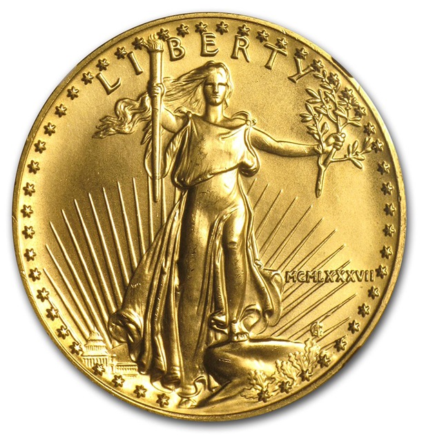 ���������� 1���� 50�ɥ� ����ꥫ�󥤡����� 1987ǯ�� ����ꥫ¤ʾ��ȯ�� MS-69 NGC