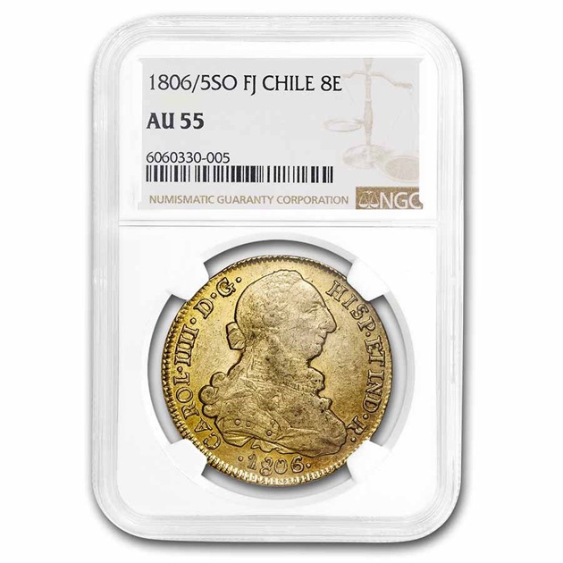 �������4�� 8���������ɶ�� ���� 1806/5ǯ AU-55 NGC ����ƥ�����������