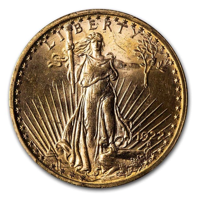 ꥫ ȥǥ ֥  20ɥ 1922ǯ ꥫ¤ʾȯ MS-63 PCGS ƥ